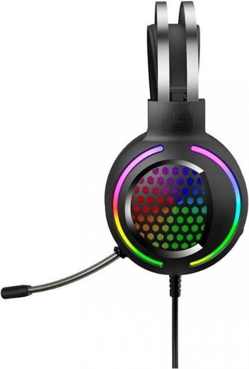 Elementkey GH10 Gaming Headset met RGB - 7.1 Surround Sound met ruis onderdrukkende microfoon – Koptelefoon voor o.a PS4/PS5/GamePC/Computers & Laptops - Afbeelding 3