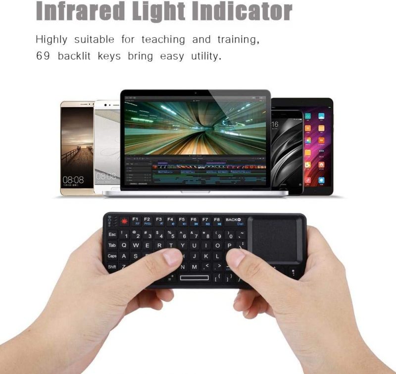 ELEMENTEY KB4 2.4Ghz USB Mini Draadloze Toetsenbord met TouchPad Muis -Geschikt voor PC, Notebook, Smart TV, HTPC, Android TV BOX, etc.vvvvvvvvvvvvvvvvvvvvv - Afbeelding 9
