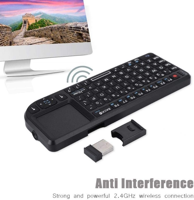 ELEMENTEY KB4 2.4Ghz USB Mini Draadloze Toetsenbord met TouchPad Muis -Geschikt voor PC, Notebook, Smart TV, HTPC, Android TV BOX, etc.vvvvvvvvvvvvvvvvvvvvv - Afbeelding 4