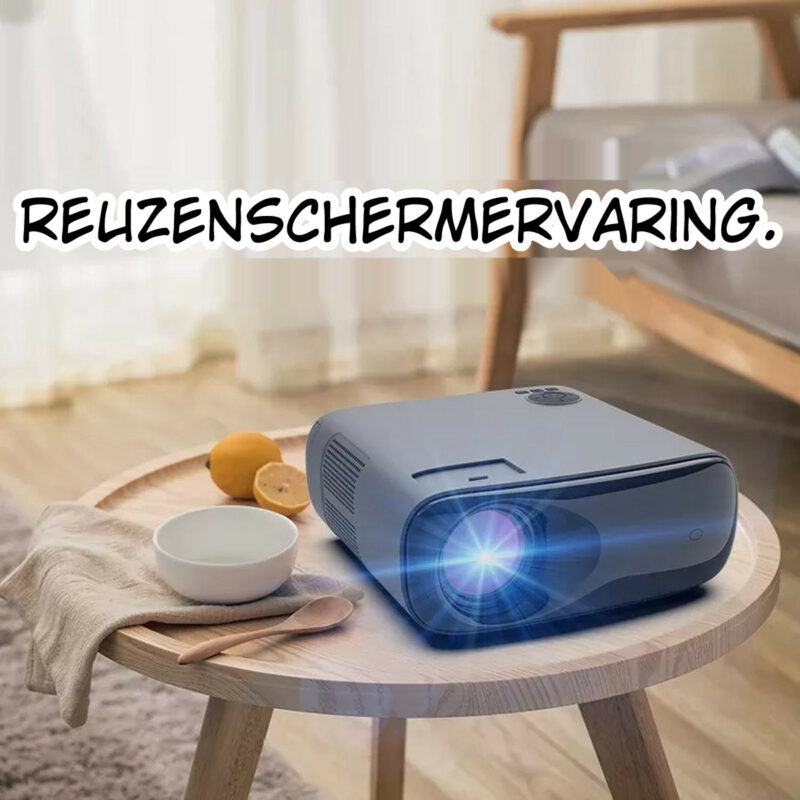 ELEMENTKEY BEAM20 Ultra - 800 ANSI LUMEN - LCD Android 9.0 Beamer - Projector voor Commerciële Doeleinden  - WiFi/Bluetooth 5.1 - Afbeelding 7