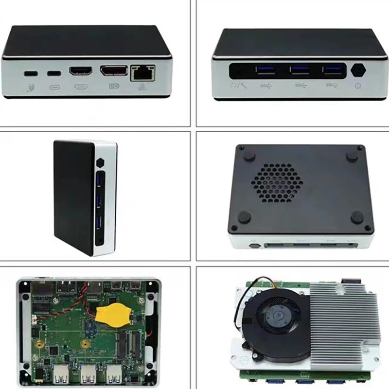 Elementkey IONX Mini – Mini PC - Desktop Computer - i7-1060NG7 – 3.8 GHz Turbo - 16GB RAM Samsung 512GB SSD - Windows 11 PRO - Intel Iris Plus Graphics – 8 Cores 4 Threads - Bluetooth 4.2 - Afbeelding 12